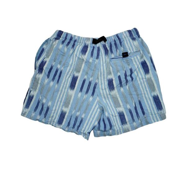Without Walls Ikat Stripe Trail Shorts – Size S – Built-In Belt – Boho Outdoor - Picture 3 of 3